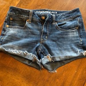 American eagle cut off shorts super stretch